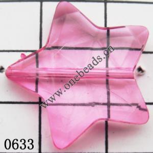 Faceted Star Acrylic Beads 24mm Hole:1mm Sold by kg