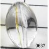 Oval Acrylic Beads 12x16mm Hole:1mm Sold by kg