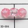 Faceted Drum Acrylic Beads 5x5mm Hole:1mm Sold by bag