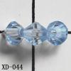 Bicone Acrylic Beads 4mm Hole:0.5mm Sold by bag