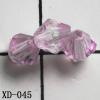 Bicone Acrylic Beads 5mm Hole:1mm Sold by bag