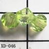 Bicone Acrylic Beads 6mm Hole:1mm Sold by bag