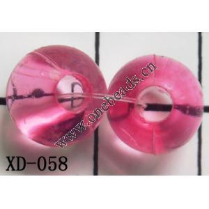 Round Acrylic Beads 10mm Hole:3mm Sold by bag