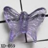 Butterfly Acrylic Beads 15x13mm Hole:1mm Sold by bag