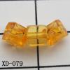 Cube Acrylic Beads 5mm Hole:1mm Sold by bag