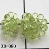 Flower Acrylic Beads 9x3mm Hole:1mm Sold by bag