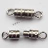 Turnbuckle Clasps, Brass, 15x4mm, Sold by Bag