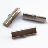 Ribbon Tip/Clip Ends, Iron, 6x35mm hole:1.5mm, Sold by Bag