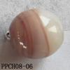 Lampwork Beads, Round 13x13mm Hole=2mm, Sold by PC