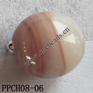 Lampwork Beads, Round 13x13mm Hole=2mm, Sold by PC