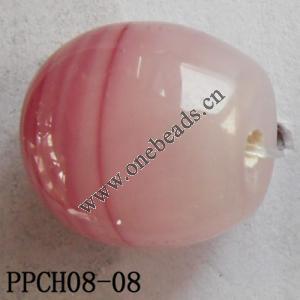 Lampwork Beads, Round 14x14mm Hole=2mm, Sold by PC