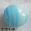 Lampwork Beads, Round 14x14mm Hole=2mm, Sold by PC