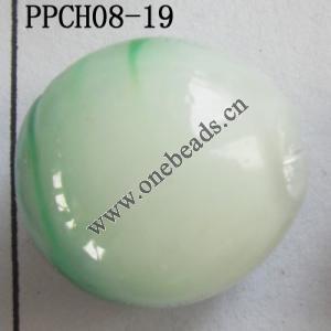 Lampwork Beads, Round 20x20mm Hole=2.5mm, Sold by PC