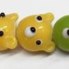 Handmade Lampwork Beads, Animal Head 11x11mm Sold by PC