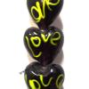 Handmade Lampwork Beads, Heart 20mm, Sold by PC