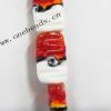 Handmade Lampwork Beads, Rectangular 16x25mm, Sold by PC