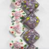 Handmade Lampwork Beads, Diamond 25x9mm, Sold by PC