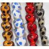 Handmade Lampwork Beads, Heart 20x14mm, Sold by PC