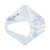 Bead, Swarovski® crystal, crystal clear, 3mm faceted bicone (5301), Sold per pkg of 1440pcs