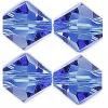 Bead, Swarovski® crystal，3mm faceted bicone (5301), Sold per pkg of 1440pcs