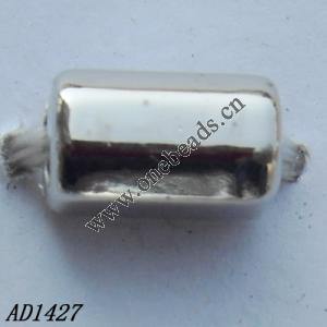 Jewelry findings, CCB plastic Beads, Tube 5x8mm hole=2mm, Sold by Bag