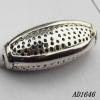 Jewelry findings, CCB plastic Beads, Tube 11x26mm Hole=1.5mm, Sold by Bag