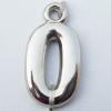 Jewelry findings, CCB plastic Pendant, Digital 13x25mm hole=2.2mm,  Sold by PC