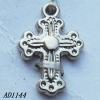 Jewelry findings, CCB plastic Pendant, Cross 14x20mm hole=1.4mm, Sold by PC