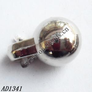 Jewelry findings, CCB plastic Pendant, Round 8x12mm hole=3mm, Sold by PC