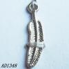 Jewelry findings, CCB plastic Pendant, Leaf 5x22mm hole=2mm, Sold by PC