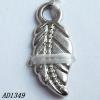 Jewelry findings, CCB plastic Pendant, Leaf 7x18mm hole=2.5mm, Sold by PC