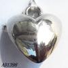 Jewelry findings, CCB plastic Pendant, Heart 14x16mm hole=3mm, Sold by PC