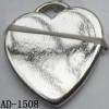 Jewelry Finding CCB plastic Pendant, Heart 24x25.5mm hole=2mm, Sold by bag