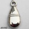 Jewelry findings, CCB plastic Pendant, Teardrop 19x24mm hole=2mm, Sold by PC