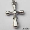 Jewelry findings, CCB plastic Pendant, Cross 13x20mm hole=1.5mm, Sold by PC