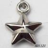 Jewelry findings, CCB plastic Pendant, Star 12x15mm hole=2mm, Sold by PC