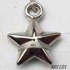 Jewelry findings, CCB plastic Pendant, Star 12x15mm hole=2mm, Sold by PC