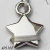 Jewelry findings, CCB plastic Pendant, Star 10x13mm hole=2mm, Sold by PC