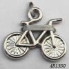 Jewelry findings, CCB plastic Pendant, Cycling 14x16mm hole=2mm, Sold by PC