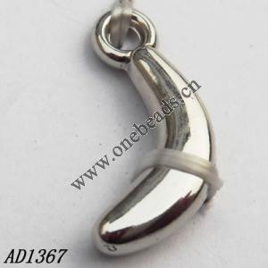 Jewelry findings, CCB plastic Pendant, 4x19mm hole=2.2mm, Sold by PC