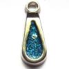  CCB plastic Pendant with enamel, 10x26mm hole=3mm, Sold by PC