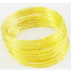 Regular Finsh Mewory Wire, Stainless Colorized, Medium Bracelet, Inner Diameter:60mm  0.6mm thick Sold by KG