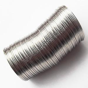 Memory Wire, Steel finger ring 8# 30x19mm, Sold By KG