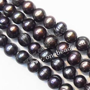 8-9mm Potato Shape Freshwater Pearl Strands, Sold per 15-inch strands 