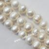 8-9mm Potato Shape Freshwater Pearl Strands, Sold per 15-inch strands 