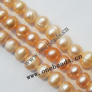 7-8mm Potato Shape Freshwater Pearl Strands, Sold per 15-inch strands 