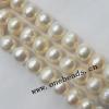 6-7mm Potato Shape Freshwater Pearl Strands, Sold per 15-inch strands 