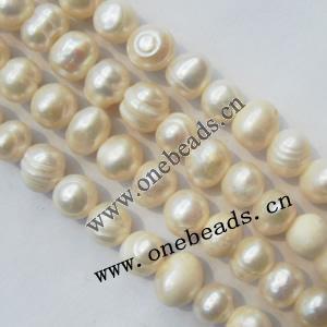 6-7mm Potato Shape Freshwater Pearl Strands, Sold per 15-inch strands 