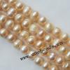 6-7mm Potato Shape Freshwater Pearl Strands, Sold per 15-inch strands 