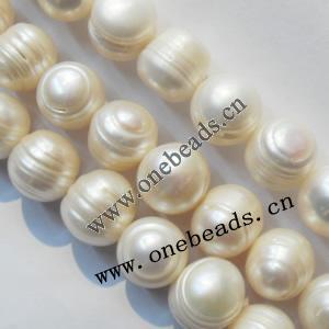 10-11mm Potato Shape Freshwater Pearl Strands, Sold per 15-inch strands 